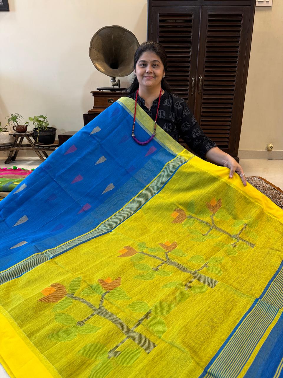Hand loom cotton saree