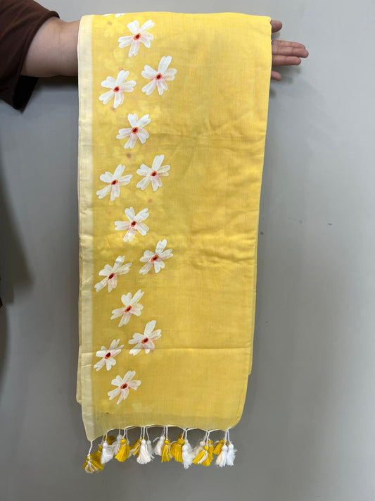 Hand Print Prajakta Saree