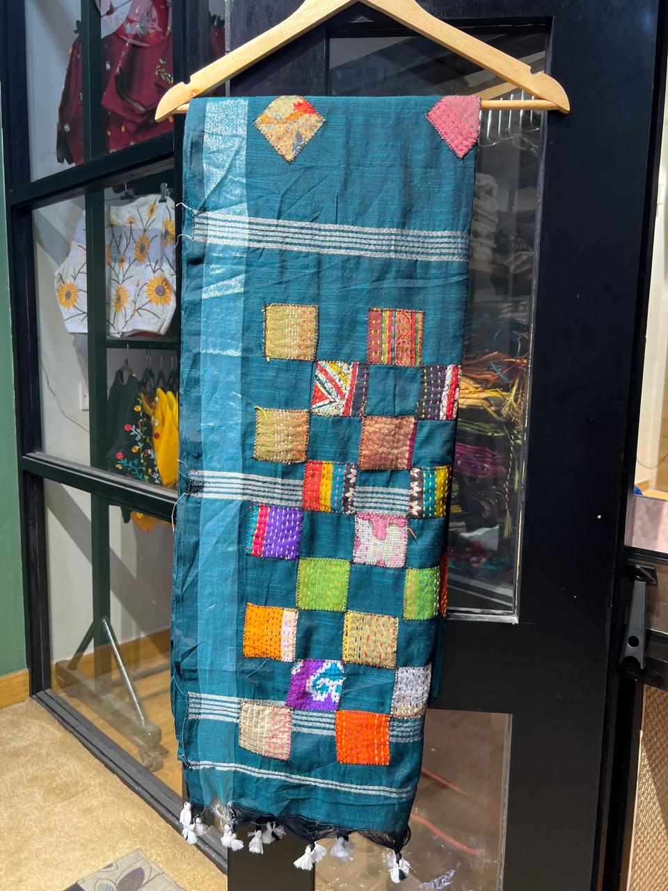 Patch Work saree