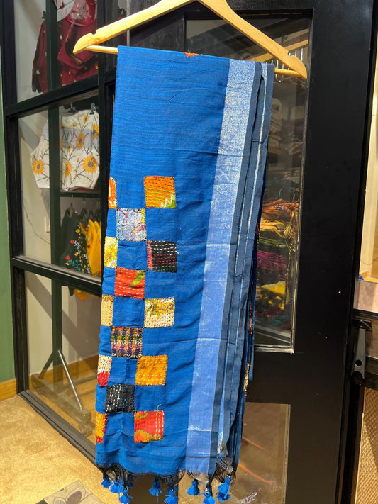 Patch Work saree